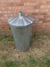 Large Capacity  galvanised Incinerator bin