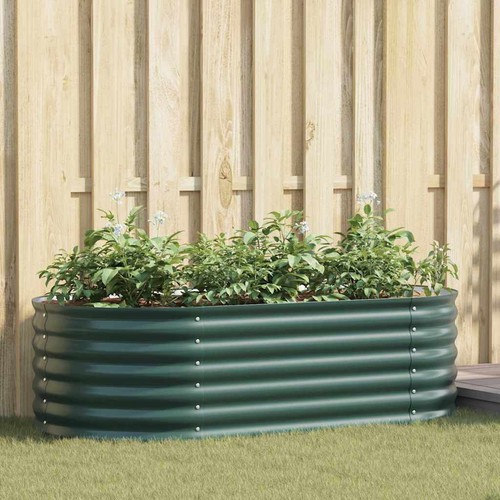 Galvanised steel raised - steel, garden