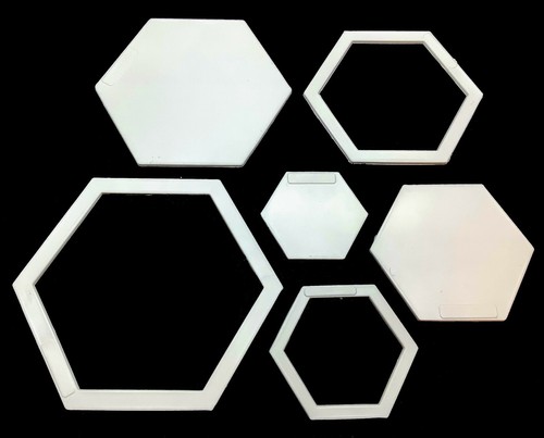 Plastic patchwork templates - plastic,