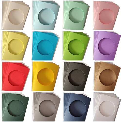 Circle round aperture tri fold - circle,