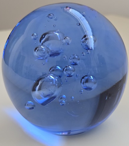 Blue bubble ball bullicante - blue,