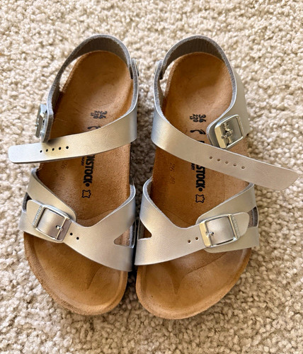 Birkenstock girls silver - birkenstock,