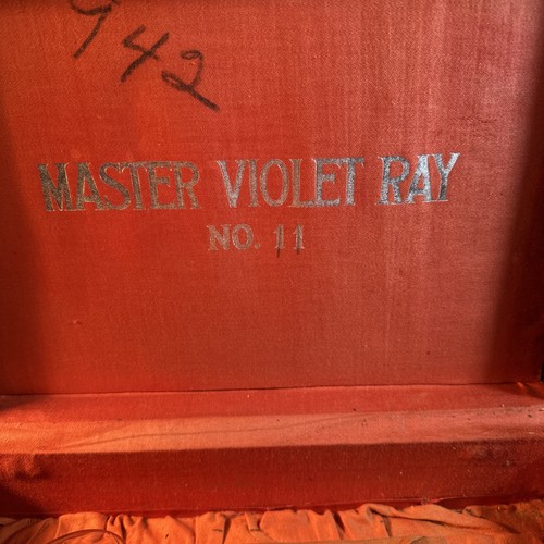 Antique master violet ray - antique,