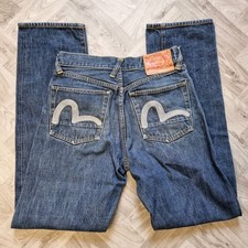 Evisu Jeans Mens W30 Blue