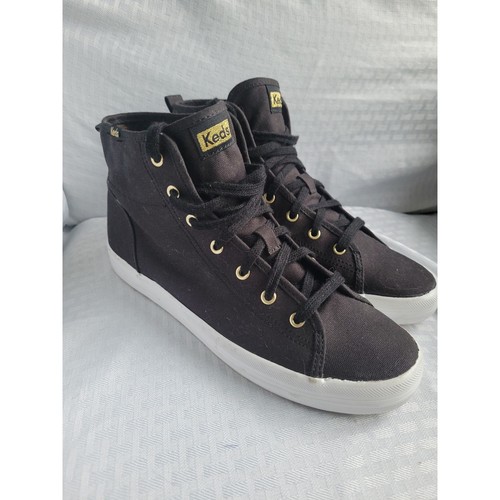 Keds kickstart black canvas - hi,
