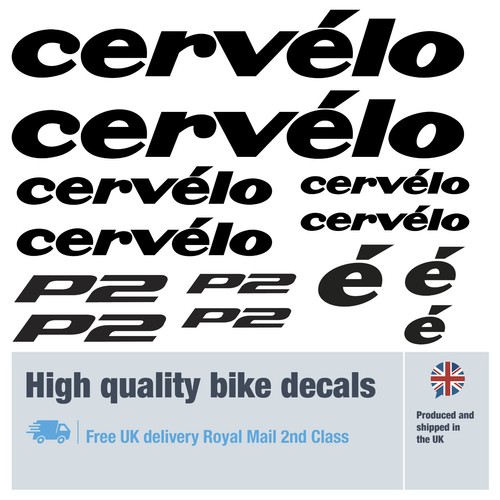 Cervelo bike decals - p2, or