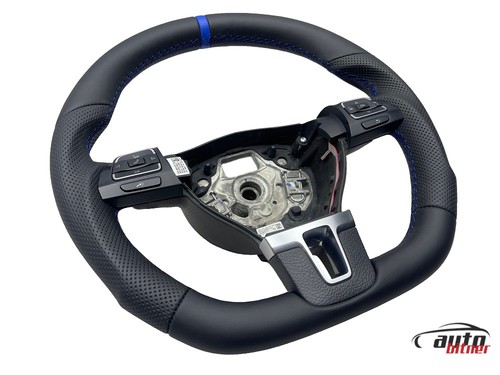 Tuning steering wheel leather