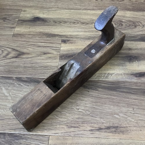 Antique wooden smoothing plane - wooden,