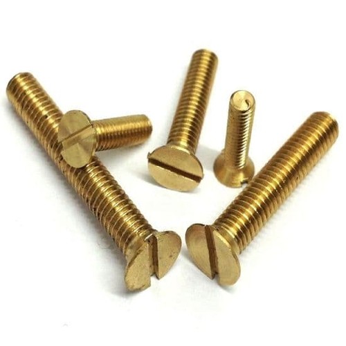 Solid brass slotted - brass,