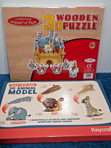 Animal models wooden - 3d, (3)