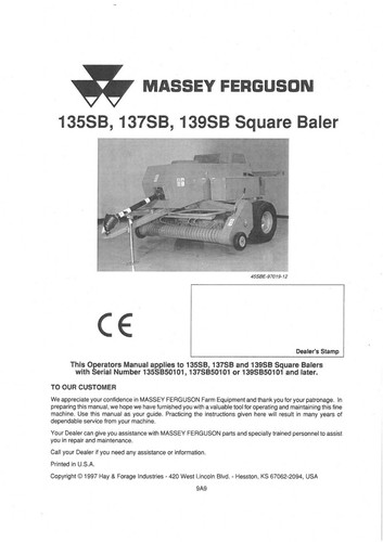 Massey ferguson mf135 - ferguson,