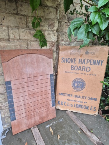 Vintage shove penny board - vintage, ha'penny