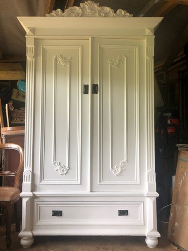 Beautiful french armoire with - armoire,
