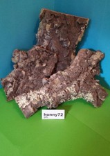 CORK BARK FLATS MIX 1kg REPTILE GECKO LIZARD SPIDER SNAKE PRAYING MANTIS.