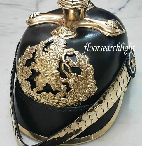 German prussian leather - prussian, helmet