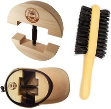 Hat Stretcher Wooden - One Size Fits All - Hat Jack - Stretch FREE Clothes Brush