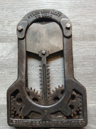 1890s leavitt dehorning - 1890s,
