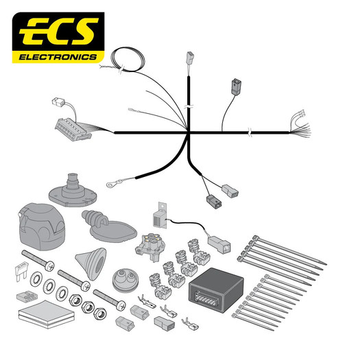 Towbar wiring kit pin - 7,