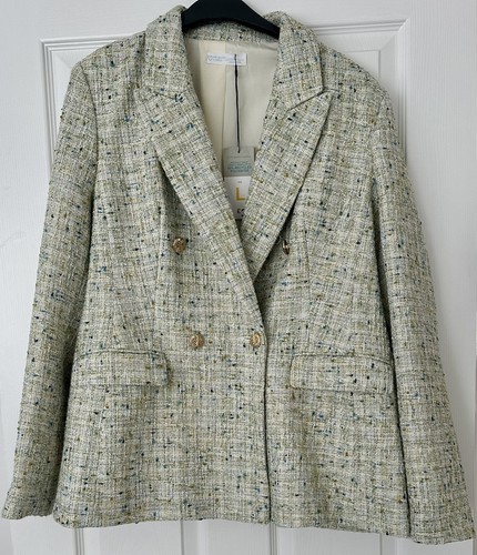 Primark green blazer - blazer, textured
