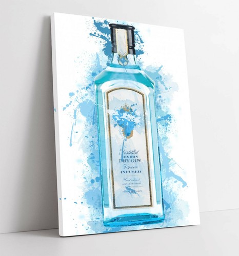 Bombay sapphire splash - splash, art