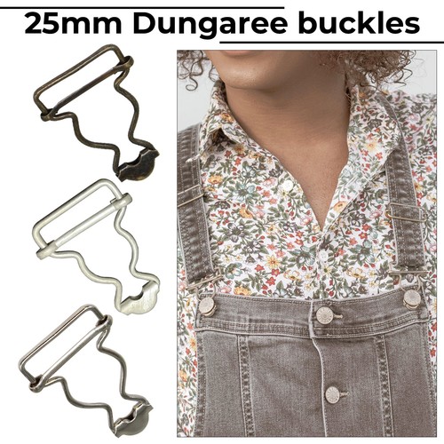 25mm dungaree buckles fastener - 25mm,
