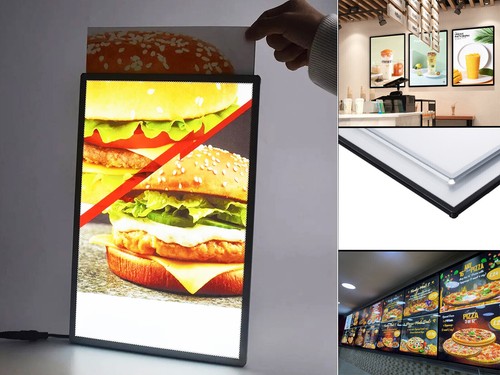 Led slim advertising lightbox - led,