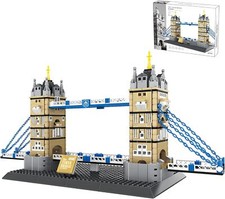 London Tower Bridge Architecture Mode Building Block Sets,Famous Landmark Series