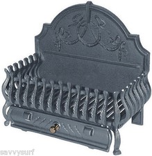 Cast Iron Fire Basket Dog Grate Fireplace Fire Grate Fire Accessory Andiron