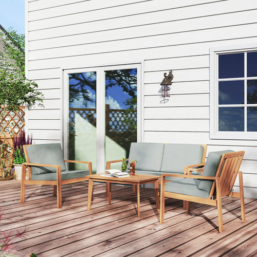 4pieces garden sofa chair - sofa,