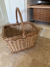 Wicker Cane Rectangular Rustic