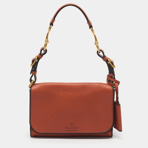Gucci harness brown leather - gucci,