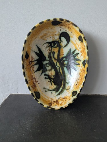 Celtic studio pottery gold and - studio,