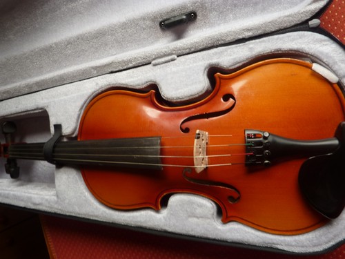 Poller violin with case - jm,