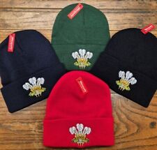 Wales Rugby Ski Hat Welsh Beanie Hat Cymru Rugby