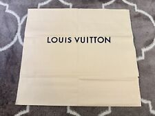 Authentic Louis Vuitton Dust Bag Envelope Flap Style  24x21.5” X-Large (1Piece)