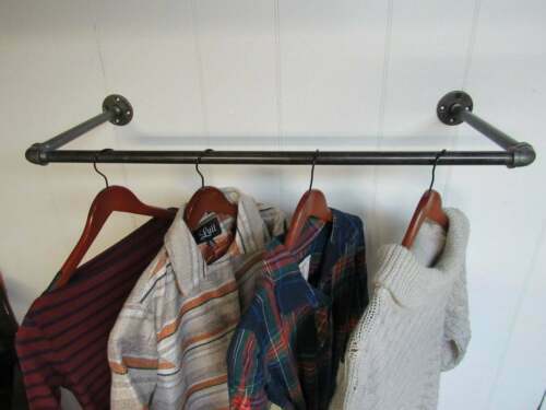 Wall mounted industrial pipe - mounted,