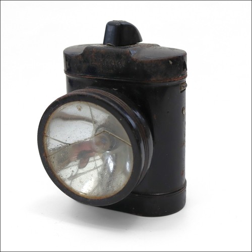 Vintage exide bicycle lamp - bicycle,