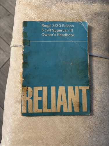 Reliant regal saloon 5 - reliant,