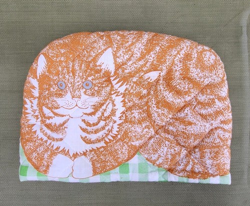 Vintage cat tea cosy - vintage,