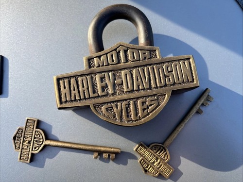 Harley davidson padlock key - 2,
