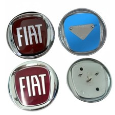 95mm Metal Front Hood Emblem Badge for FIAT Doblo Tipo Panda 500X Ducato
