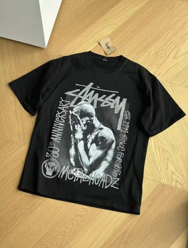Stussy black shirt - stussy, m