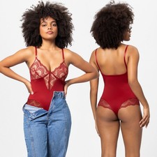 Lace patchwork sexy suspender jumpsuit lingerie plus size women's jumpsuit UK
