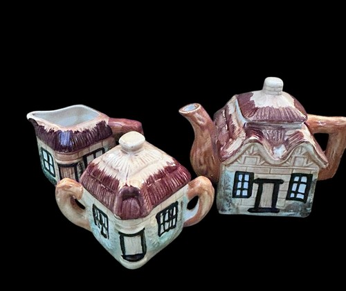 Vtg ceramic cottage ware - vtg,