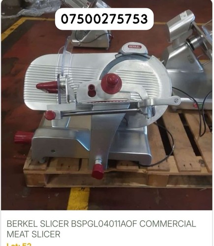 Commercial berkel meat slicer - meat,