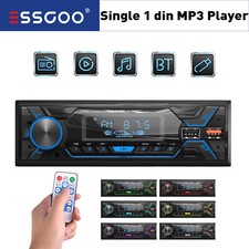 Car Stereo Radio Single 1 Din