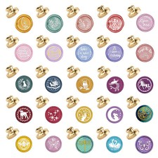 Flower Animal Words Wax Seal