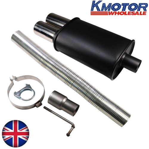 Universal twin exhaust back - exhaust,