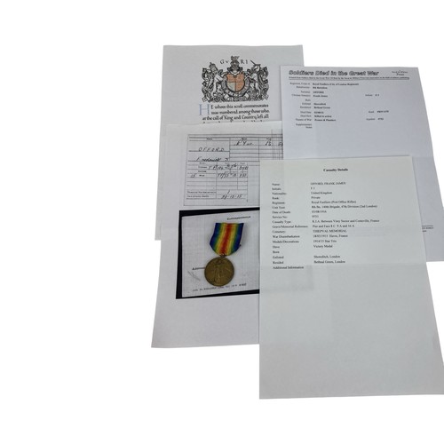 Ww1 victory medal kia aug - ww1,