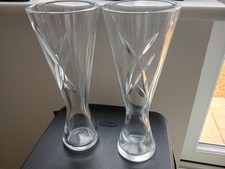 Waterford Crystal John Rocha Signature 2 Vases - 9" / 23 Cms